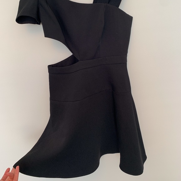 BCBG Black Cutout Dress - Picture 3 of 6